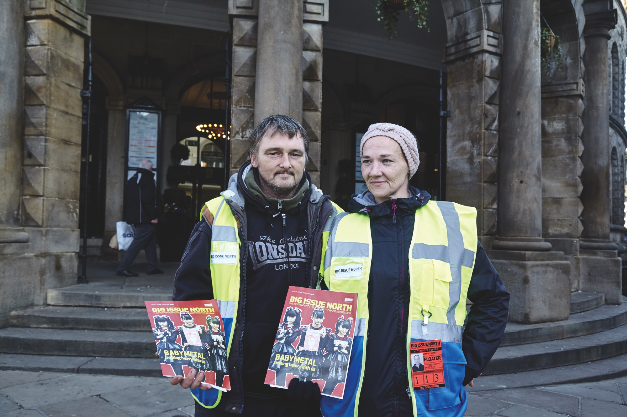 Big Issue North Lou and colin